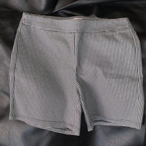 Nanette Lepore checkered dress shorts